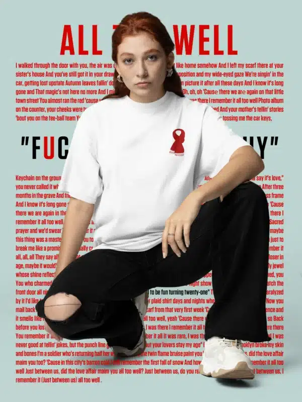 All Too Well Oversized T-Shirt Women