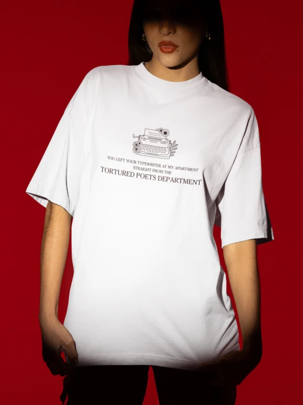 Typewriter | Oversized T-Shirt Women
