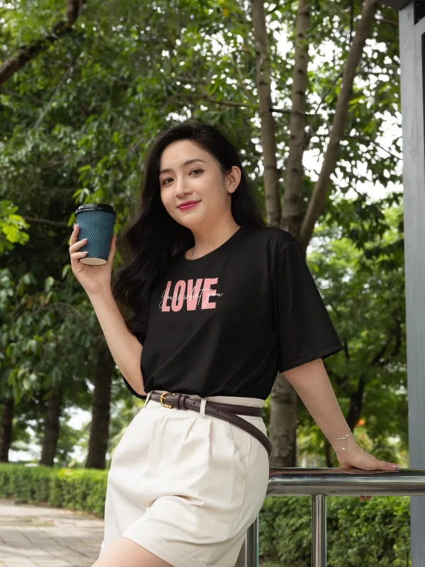 YOU ARE WHAT YOU LOVE | Oversized T-Shirt Women